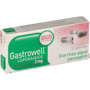 GASTROWELL LOPERAMIDE 2 mg gélule B/12