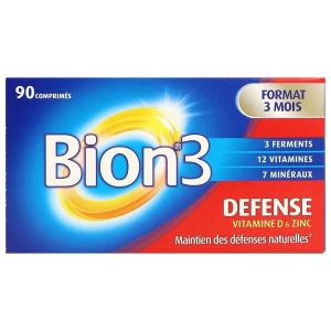 BION3 DEFENSE ADULTE Comprimé, complément alimentaire à visée immunitaire, bt 90