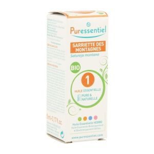 Puressentiel Huile Essentielle Bio Sariette Des Montagnes Liquide Flacon 5 Ml 1