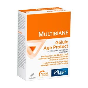 Pilège Multibiane Vitalité 45+ 30 gélules 30 gélules