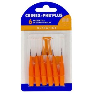 Crinex Phb Ultrafine Plus 0.7 6 Brossettes Interproximales