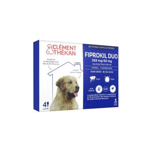 Fiprokil Duo 268Mg/80Mg Solution Pour Spot-On Pour Grands Chiens Pipette 2,68 Ml 4