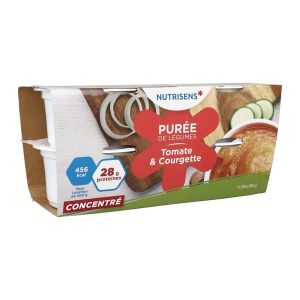 Nutrisens Puree Hphc Tomates Courgettes Pot 200 G 4