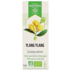 DAYANG HUILE ESSENTIELLE BIO Huile essentielle, complément alimentaire à base d'ylang ylang HECT, fl 5 ml