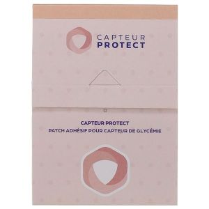 CAPTEUR PROTECT Patch adhésif capteurs de glycémie Freestyle Libre et Simplera, beige, bt 4