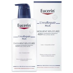 Beiersdorf Eucerin Emollient Reparateur 10% Uree Creme Flacon 400 Ml 1