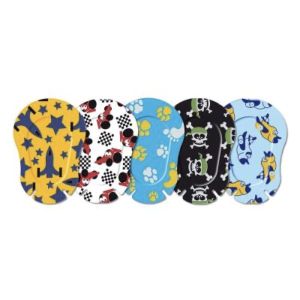 ORTOPAD SOFT BOYS REGULAR Pansement orthoptique hypoallergénique, adhésif, décoré, enfant de plus de 4 ans, bt 50