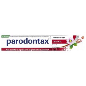 PARODONTAX PATE GINGIVALE Pâte gingivale fluorée aux sels minéraux et aux extraits de plantes, tube 75 ml
