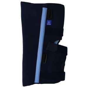 LIGAFLEX IMMO 0° NOUVELLE VERSION Attelle de genou d'immobilisation en extension, hauteur 50 cm, Xlarge, unité
