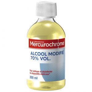 Merchurochrome Mercurochrome Alcool 70Modifie Liquide Flacon 200 Ml 1