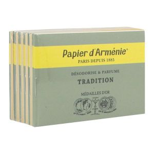 Papier d'Armenie Paquet de 12 carnets de Papier d'Armenie Traditionnel