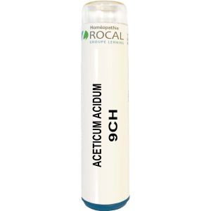 Aceticum acidum 9ch tube granules 4g rocal