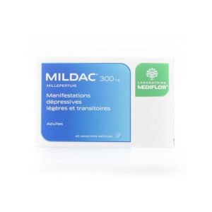 MILDAC 300 MG COMPRIME PELLICULE B/40