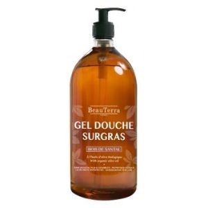 Beauterra Gel Douche Sans Savon Santal Flacon 1 L 1