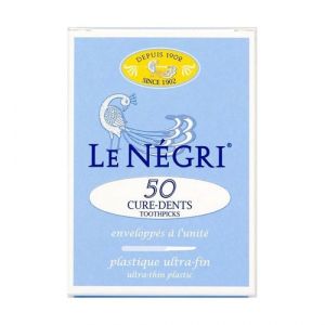 Le Negri Cure-Dents Plastique Emballes X50