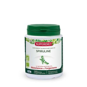 Super Diet - Spiruline Ecocert - 120 gélules