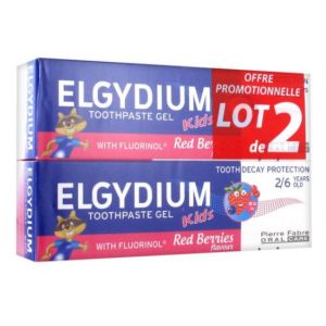 Elgydium Protection Caries Kids Grenadine Gel Dent Tube 50 Ml Promo 2