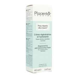 Placentor Creme Regeneratrice Et Hydratante Pour Peaux Seches Cr Tb 40 Ml 1