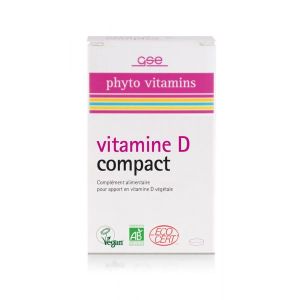 GSE Vitamine D compact BIO - 120 comprimés