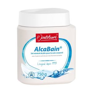 AlcaBain, sel de bain minéral alcalin - pot 750 g