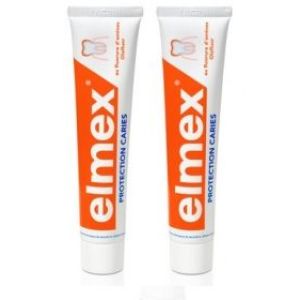 Elmex dentifrice protection caries - 2 tubes 75ml