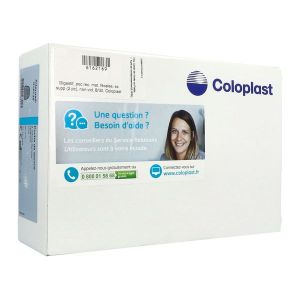 ALTERNA SYSTEME 2 PIECES Poche Midi fermée, filtre intégré, système 2 pièces, opaque, diamètre 60 mm, bt 30