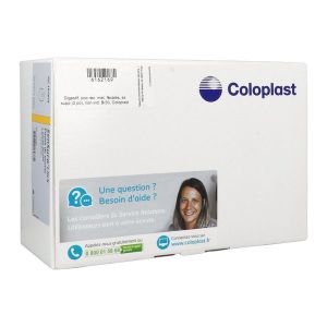 SENSURA CLICK POCHE FERMEE MAXI Poche fermée, filtre intégré, système 2 pièces, transparente, diamètre de l'anneau 70 mm (ref. 101879), bt 30