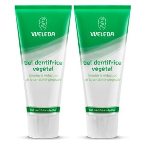 Weleda gel dentifrice vegetal 2x75ml
