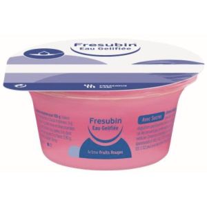 FRESUBIN EAU GELIFIEE SUCREE Denrée alimentaire destinée à des fins médicales spéciales, arôme fruits rouges, pot 125 g