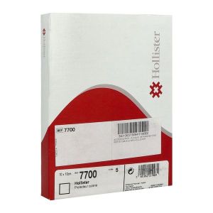 HOLLISTER ACCESSOIRES Protecteur cutané en gomme synthétique, autoadhésif, souple, 10 cm x 10 cm (ref. 7700), bt 5