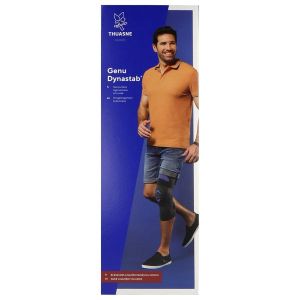 GENUDYNASTAB NOUVELLE VERSION Genouillère ligamentaire à renforts latéraux articulés, bilatérale, taille 2, unité