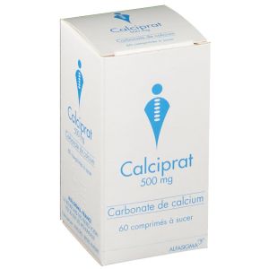 Calciprat 500 Mg (Carbonate De Calcium) Comprimes A Sucer B/60
