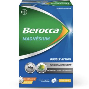 Berocca Magnesium Poudre Effervescente Sachet 14