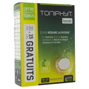 Sante Verte Toniphyt Boost Gout Citron-Menthe 30 +15 Comprimes