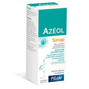PILEJE Azéol Sirop 75 ml - 15 doses de 5 ml
