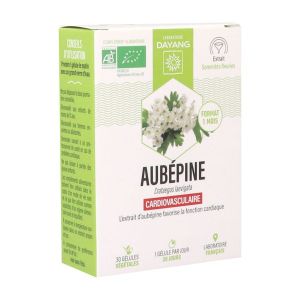 Dayang Aubepine Bio Gelule Boite 30