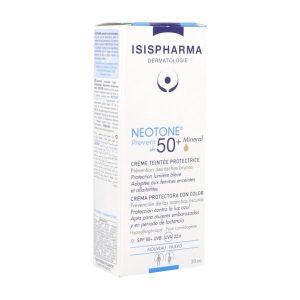 Neotone Prevent 50+ Creme Teintee Tube 30 Ml 1