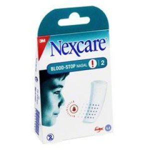 Nexcare Blood Stop Nasal Plugs Pour Saignement Nez Tamp Hemos 2