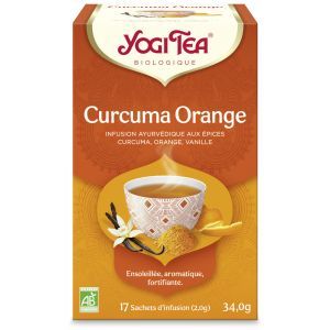 Yogi Tea - Curcuma orange BIO - 17 sachets
