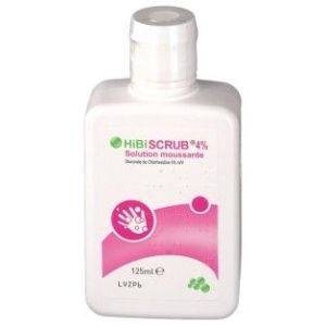 Hibiscrub 4 Pour Cent Solution Moussante 1 Flacon(S) Polyethylene Haute Densite (Pehd) De 125 Ml