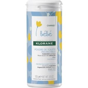 KLORANE BEBE CHANGE POUDRE DE TOILETTE PROTECTRICE Poudre de toilette pour le change au calendula bi