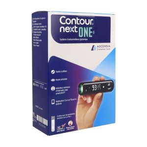 CONTOUR NEXT ONE SET SYSTEME D'AUTOSURVEILLANCE GLYCEMIQUE KIT