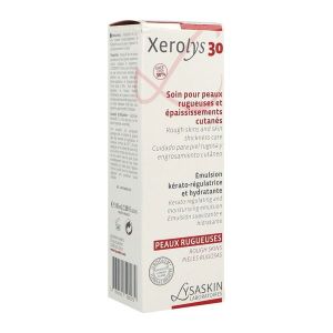 XEROLYS 30 SOIN POUR PEAUX RUGUEUSES ET EPAISSISEMENTS CUTANES LOCALISES SOLUTION TUBE 100 ML 1