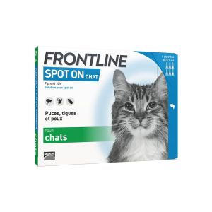 Frontline Spot-On Chat (Pipette A Embout Secable) 0,5 Ml 6