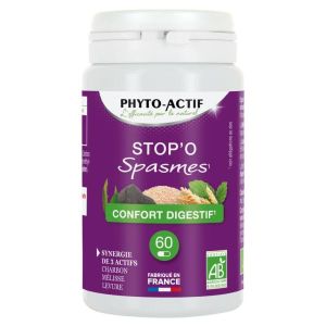 Phyto-actif Stop O Spasmes BIO - 60 gélules
