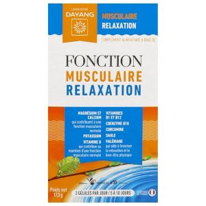 DAYANG GELULE FONCTION MUSCULAIRE Gélule, complément alimentaire à visée musculaire, bt 30