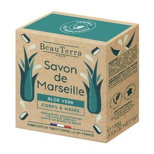 BEAUTERRA Savon de marseille Aloe Aera 100g
