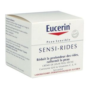 Eucerin Sensirides Soin Anti Rides Jour Peaux Seches A Tres Seche Cr Pot 50 Ml 1