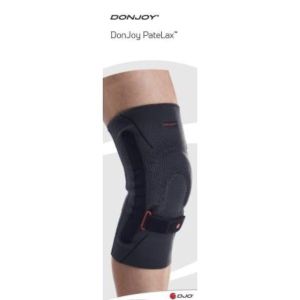 DONJOY PATELAX Genouillère de contention bilatérale, élastique pour tendon rotulien, taille 5, unité
