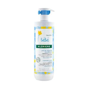 KLORANE BEBE TOILETTE LAIT DE TOILETTE Lait de toilette au calendula bio, fl 750 ml